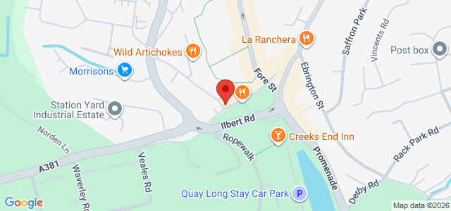 Map showing Pizza Planet in Kingsbridge